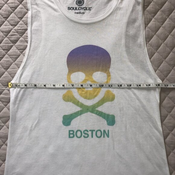 Soulcycle Skull Crossbones tank - Picture 4 of 5